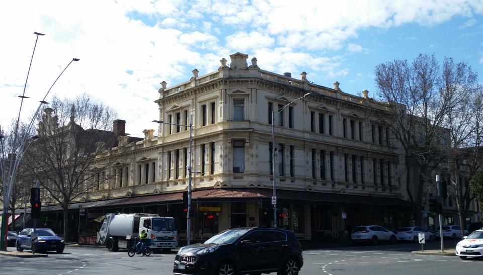 The Lygon building in Carlton, Victoria.